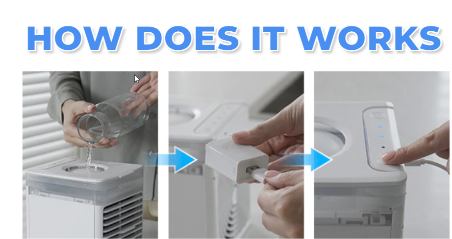 NEXFAN ULTRA portable air cooler review How to use