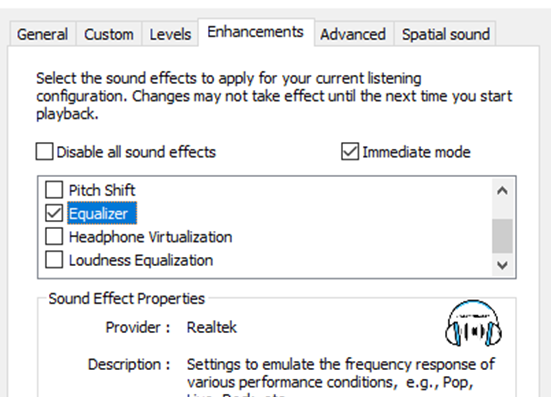 headphones louder on PC audio settings troubleshoot sound problems enhancement