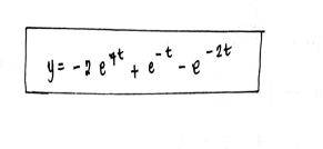 Solve Differential Equation:  y"-6y'-7y=-9e^-2t